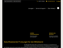 Tablet Screenshot of infoteq.de